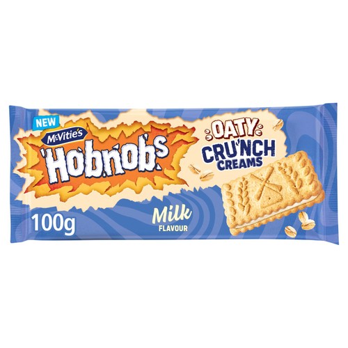 McVitie's Hobnobs Oaty Creams Vanilla Biscuits