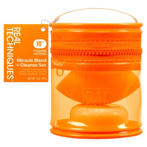 Real Techniques Miracle Blend + Cleanse Set