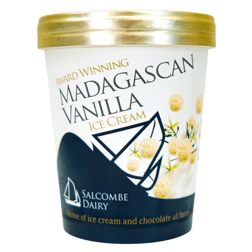 Salcombe Dairy Madagascan Vanilla Ice Cream
