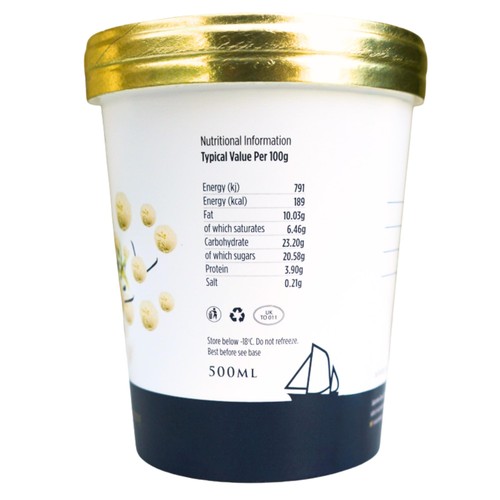 Salcombe Dairy Madagascan Vanilla Ice Cream thumbnail 2