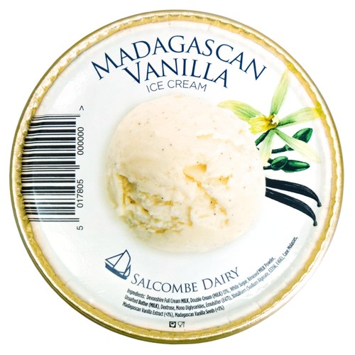 Salcombe Dairy Madagascan Vanilla Ice Cream thumbnail 3