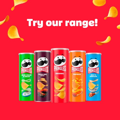 Pringles Smokey Bacon Sharing Crisps thumbnail 2