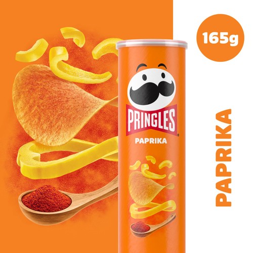 Pringles Paprika Sharing Crisps thumbnail 3