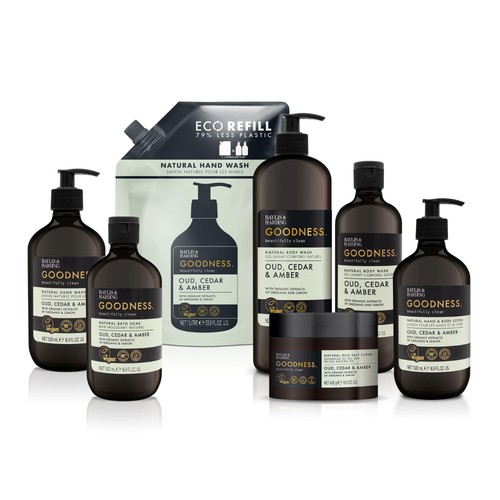 Baylis & Harding Goodness Oud, Cedar & Amber Hand & Body Lotion thumbnail 2