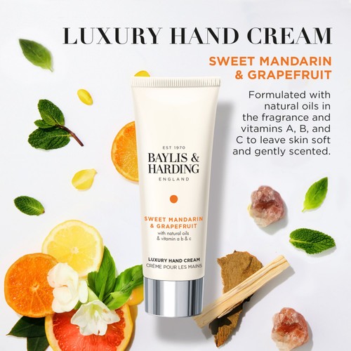 Baylis & Harding Sweet Mandarin & Grapefruit Hand Cream thumbnail 2