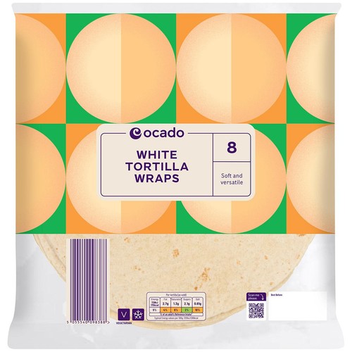 Ocado WhiteTortilla Wraps thumbnail 2
