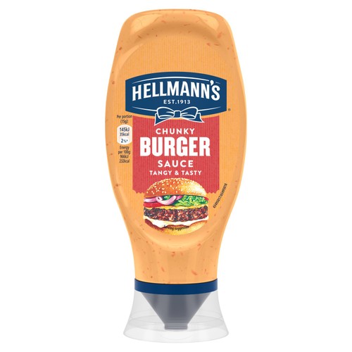 Hellmann's Chunky Burger Sauce thumbnail 2