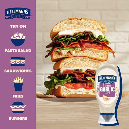 Hellmann's Garlic Mayonnaise thumbnail 2
