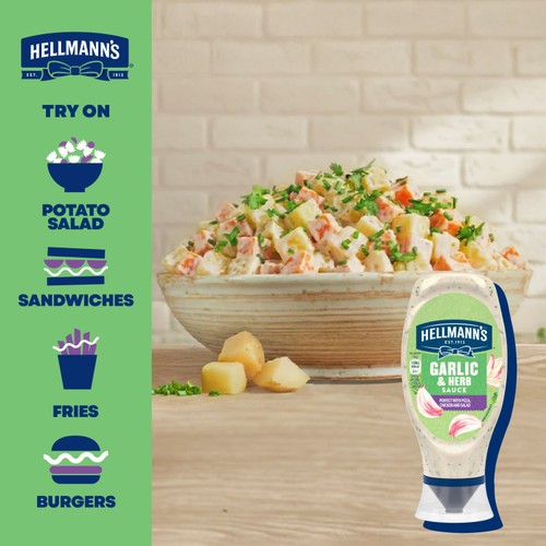 Hellmann's Garlic & Herb Sauce thumbnail 2