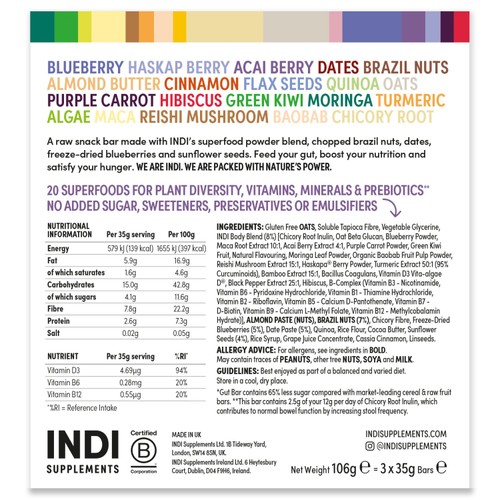INDI Supplements Gut Bar Multipack thumbnail 8