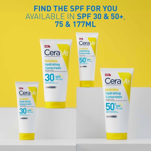 CeraVe Invisible Hydrating Sunscreen SPF 50 thumbnail 4
