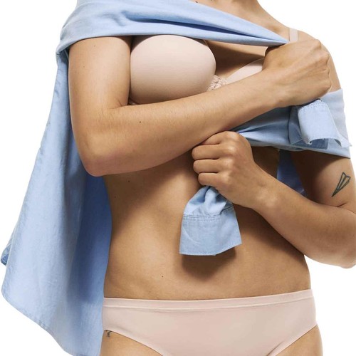 M&S Womens Body Soft Lace Bikini Knickers, 18, Opaline thumbnail 4