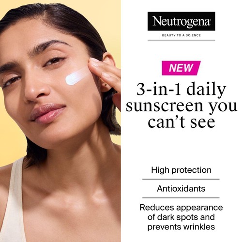 Neutrogena Ultra Sheer Face Sunscreen Age Defence Fluid SPF50 thumbnail 2