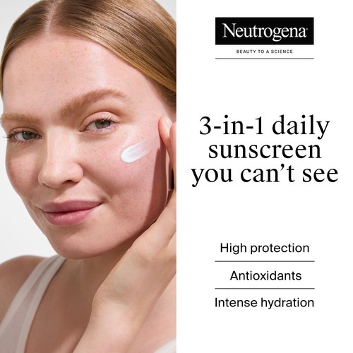 Neutrogena Ultra Sheer Face Sunscreen Hydrating Fluid SPF50 thumbnail 3