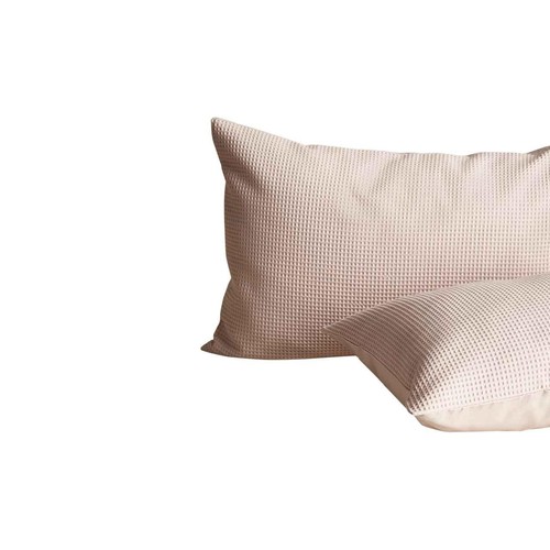 M&S Pure Cotton Waffle Bedding Set, Super King Size (6 ft),  Neutral thumbnail 3