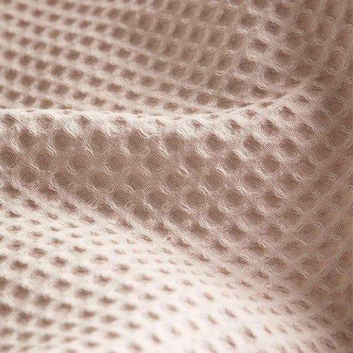 M&S Pure Cotton Waffle Bedding Set, Super King Size (6 ft),  Neutral thumbnail 5