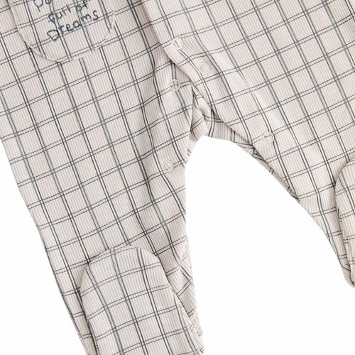 M&S Dollshouse Footed Sleepsuits, 12-18 Months, Light Natural thumbnail 3