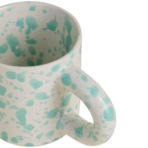 M&S Splatter Mug, Mint thumbnail 2