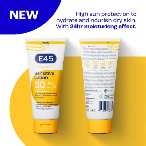 E45 Sun Cream Lotion SPF 30  thumbnail 2