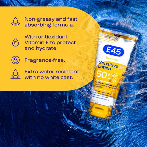 E45 Face Suncream SPF 50+  thumbnail 2
