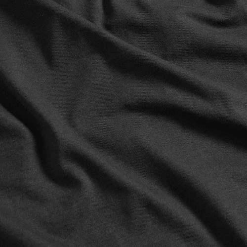 M&S Womens Pure Cotton Everyday Fit T-Shirt, Size 14, Black thumbnail 5