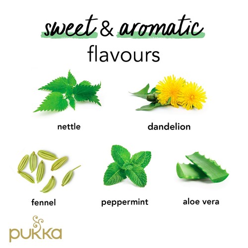 Pukka Organic Radiance Tea 20 Home Compostable Herbal Tea Bags  thumbnail 4