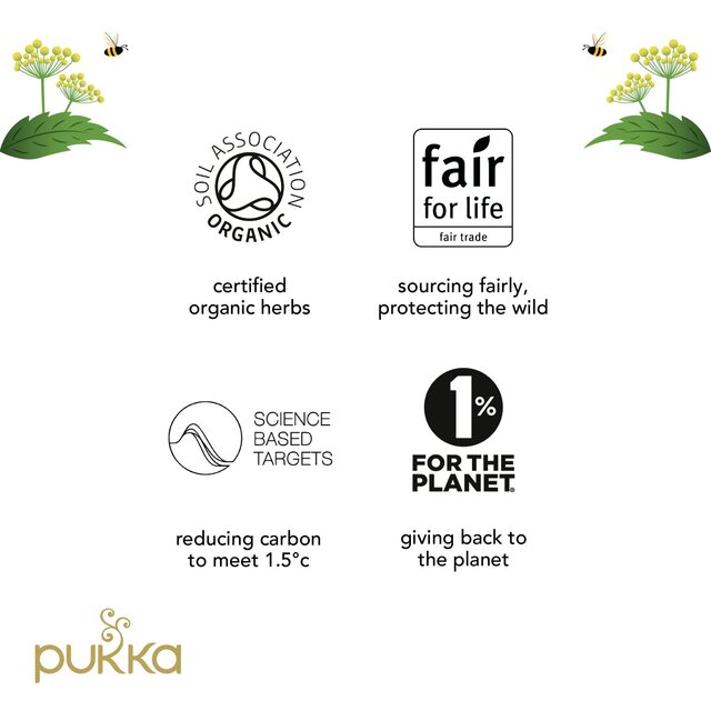 Pukka Organic Radiance Tea 20 Home Compostable Herbal Tea Bags  thumbnail 9