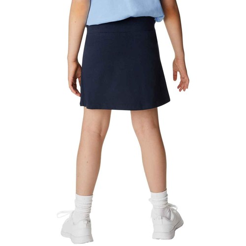 M&S Girls Goodmove Sports School Skorts, 8-9 Years, Navy thumbnail 3