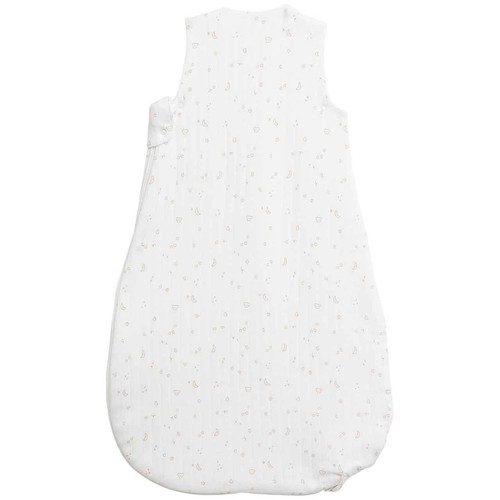 M&S Cotton Rich 1.5 Tog Printed Sleeping Bag, 18-36 M, White thumbnail 3