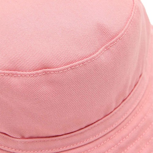 M&S Baby Cotton Bucket Hat, 3-6M, Pink thumbnail 3