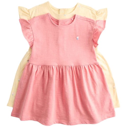 M&S Girls Cotton Jersey Cupcake Dresses, 9-12 Months, Multi thumbnail 2