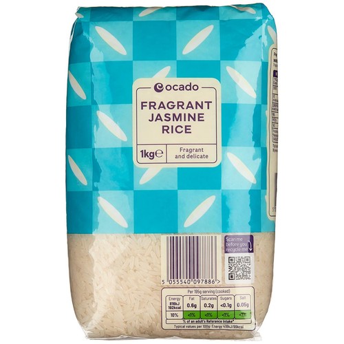 Ocado Fragrant Jasmine Rice thumbnail 2
