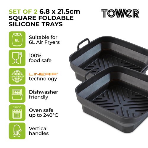 Tower Square Foldable Trays thumbnail 2