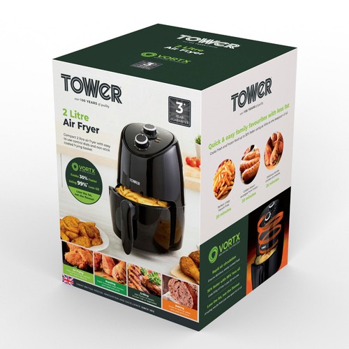Tower Vortx 2 Litre Air Fryer thumbnail 8