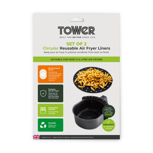 Tower 2L-4L Air Fryer Liners thumbnail 9