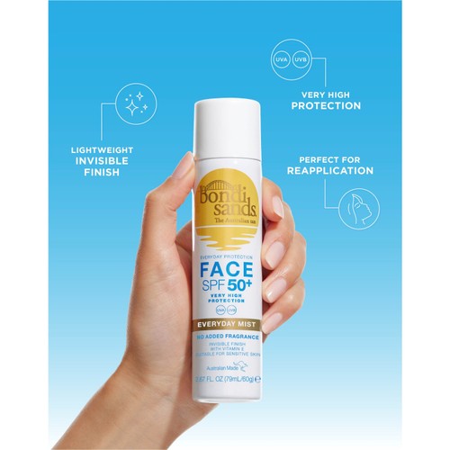 Bondi Sands Everyday SPF 50+ Face Sunscreen Mist thumbnail 3
