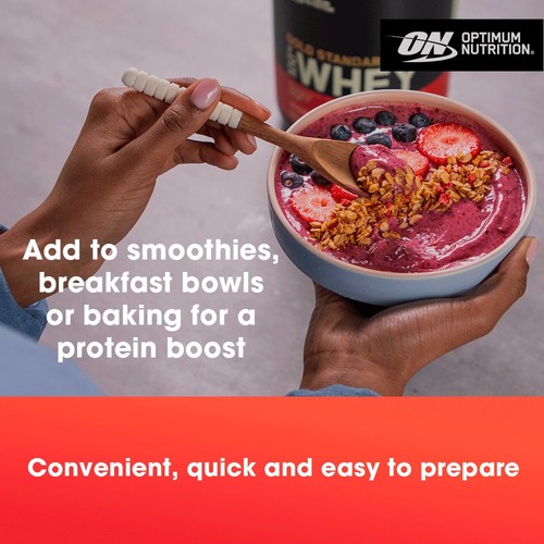 Optimum Nutrition Gold Standard 100% Whey Protein Powder Double Chocolate thumbnail 2