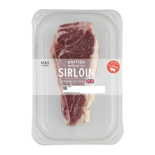 M&S Bone In Sirloin Steak thumbnail 2