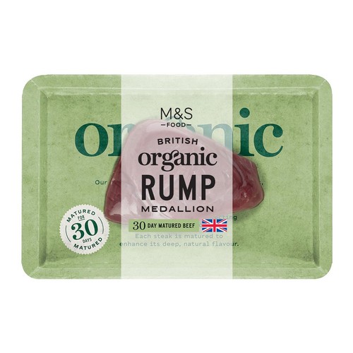 M&S Organic Rump Medallion Steak