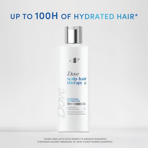 Dove Soothing Hydration Conditioner  for Smooth, Soft and Moisturised Hair thumbnail 4