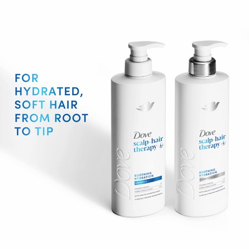 Dove Soothing Hydration Shampoo for Smooth, Soft and Moisturised Hair thumbnail 5