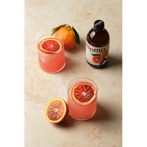 MOMO Kombucha Carmelo's Blood Orange Kombucha thumbnail 4