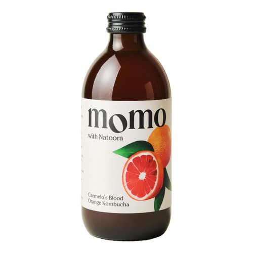 MOMO Kombucha Carmelo's Blood Orange Kombucha thumbnail 7