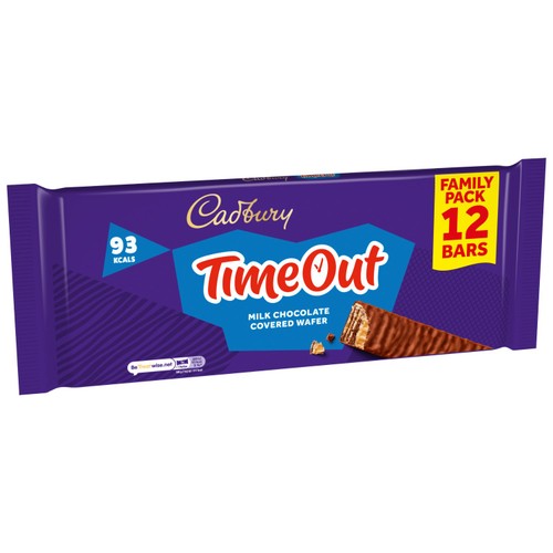Cadbury Timeout Chocolate Biscuit Family Size thumbnail 5