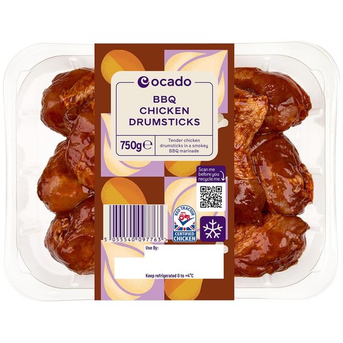 Ocado BBQ Chicken Drumsticks thumbnail 2