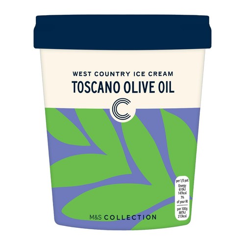 M&S Collection Toscano Olive Oil West Country Ice Cream thumbnail 3