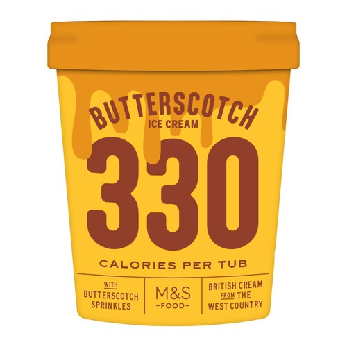 M&S Butterscotch Ice Cream thumbnail 2