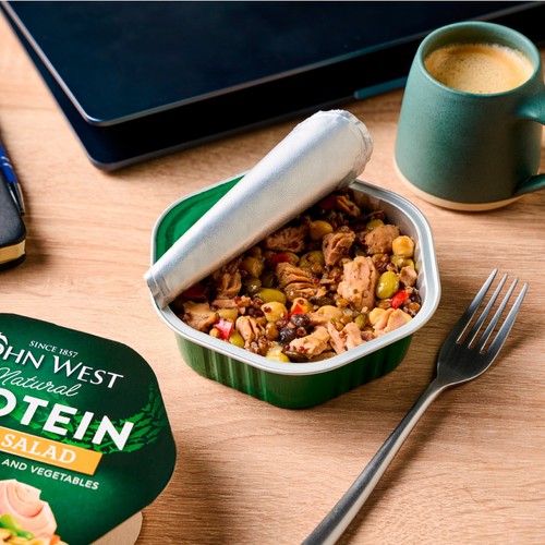 John West Protein Tuna Salad with Quinoa & Vegetables MSC 220g thumbnail 4