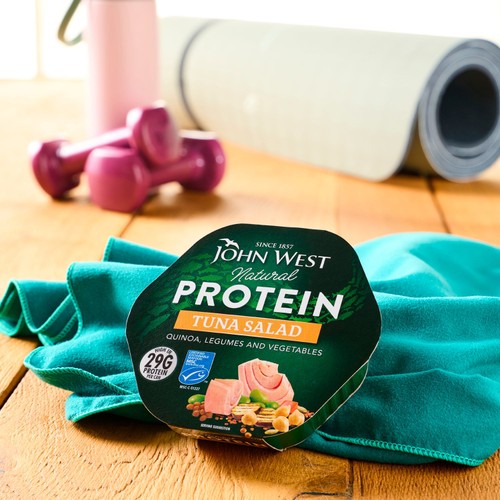 John West Protein Tuna Salad with Quinoa & Vegetables MSC 220g thumbnail 5