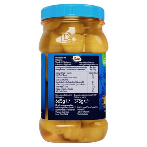 Dole Pineapple in Juice Jar thumbnail 2